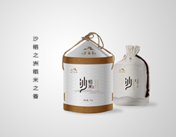 沙稻香大米包裝設(shè)計(jì)